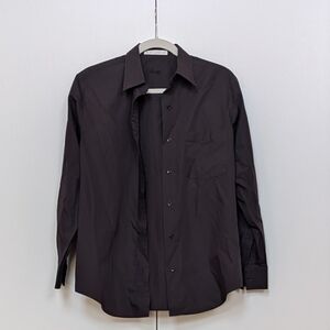 Foxcroft Black Embroidered Shirt